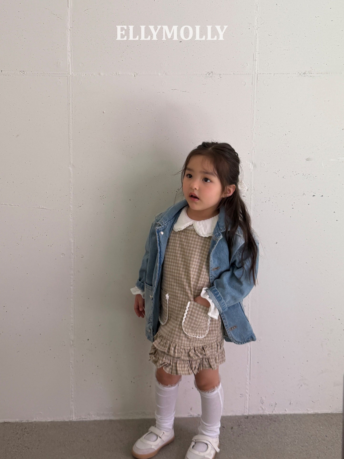 ELLYMOLLY little pocket frill ops (90-145cm)