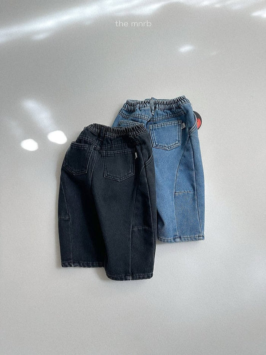minirobe dart denim pants (75-110cm)