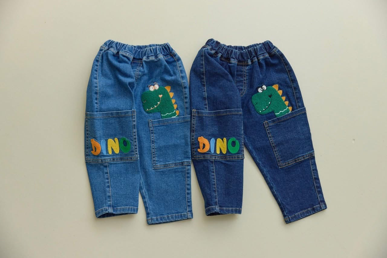 Orangemom DINO恐龍牛仔長褲 (95-140cm)