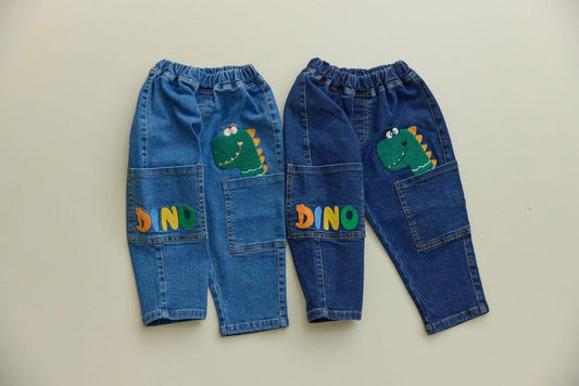 Orangemom DINO恐龍牛仔長褲 (95-140cm)