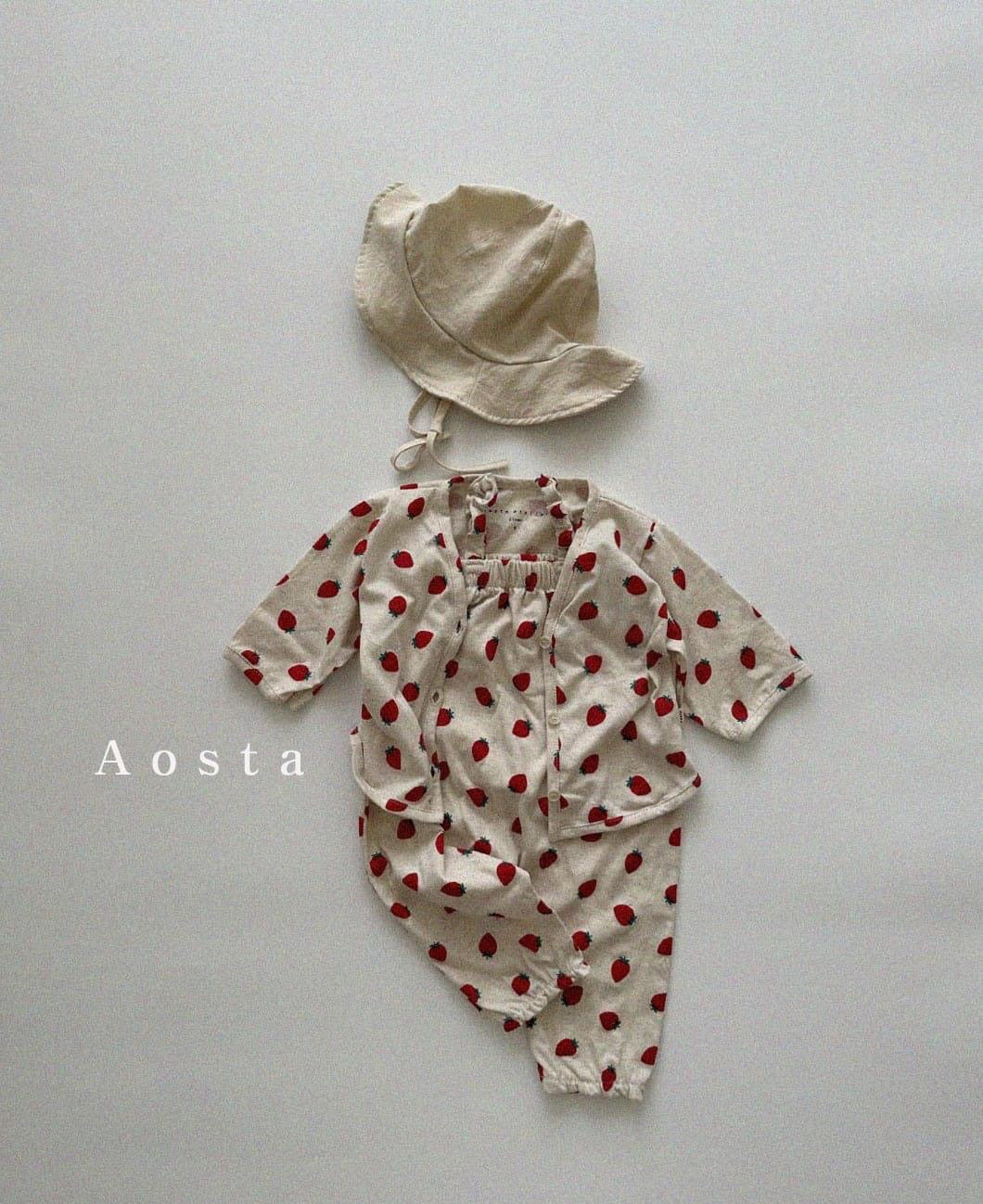 Aosta 亞麻系列-長褲 (Bebe & kids ~70-115cm)