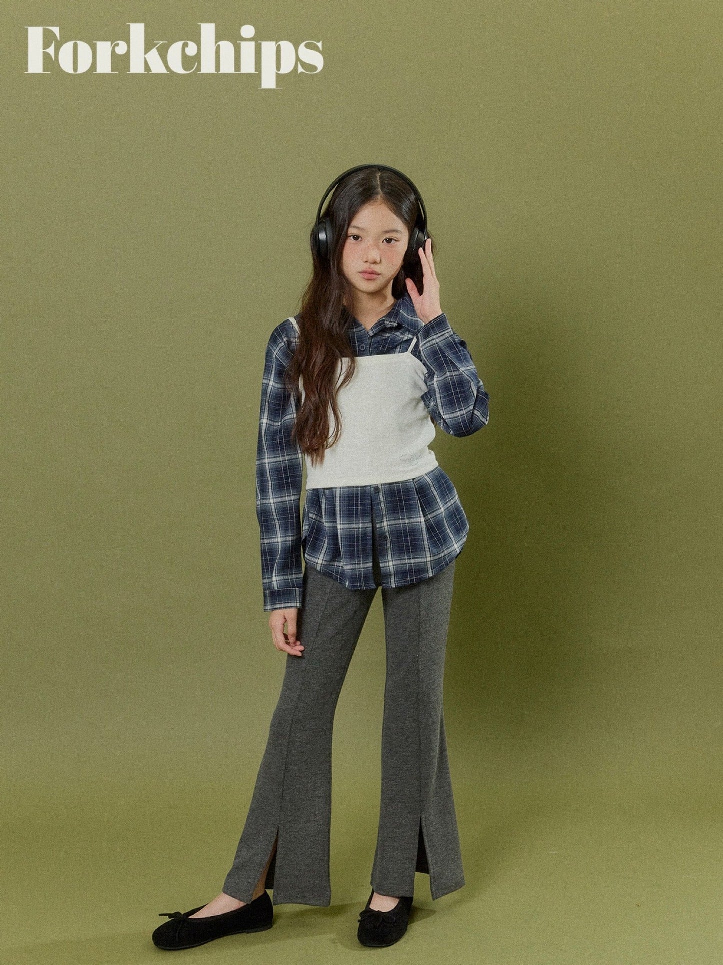 FORKCHIPS sonic check shirt (95-160cm)