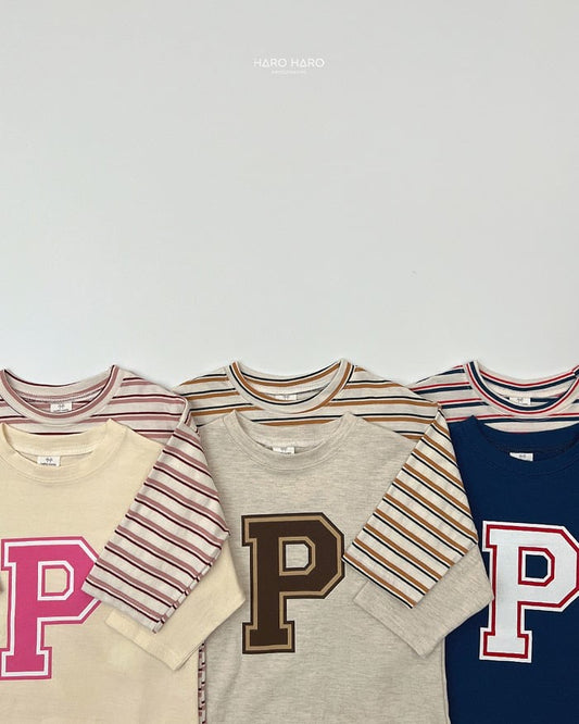 HAROHARO 1+1 point logo tee (85-140cm)