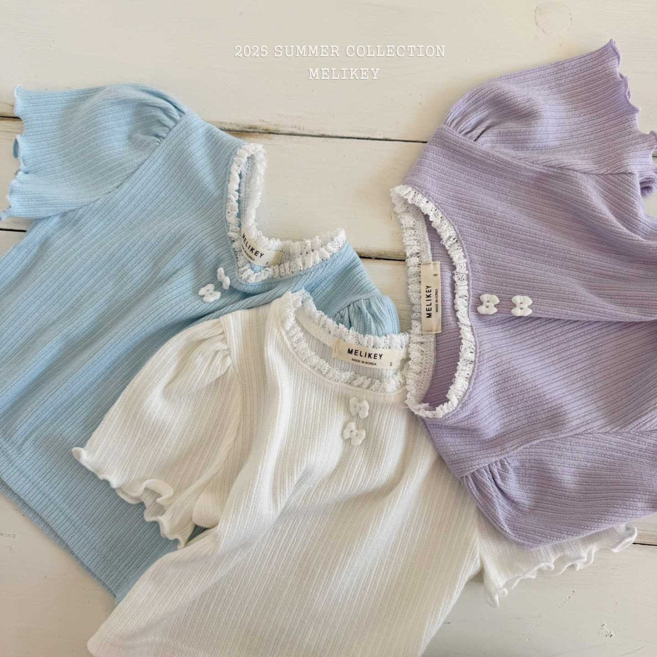 melikey ribbon button t (80-140cm)