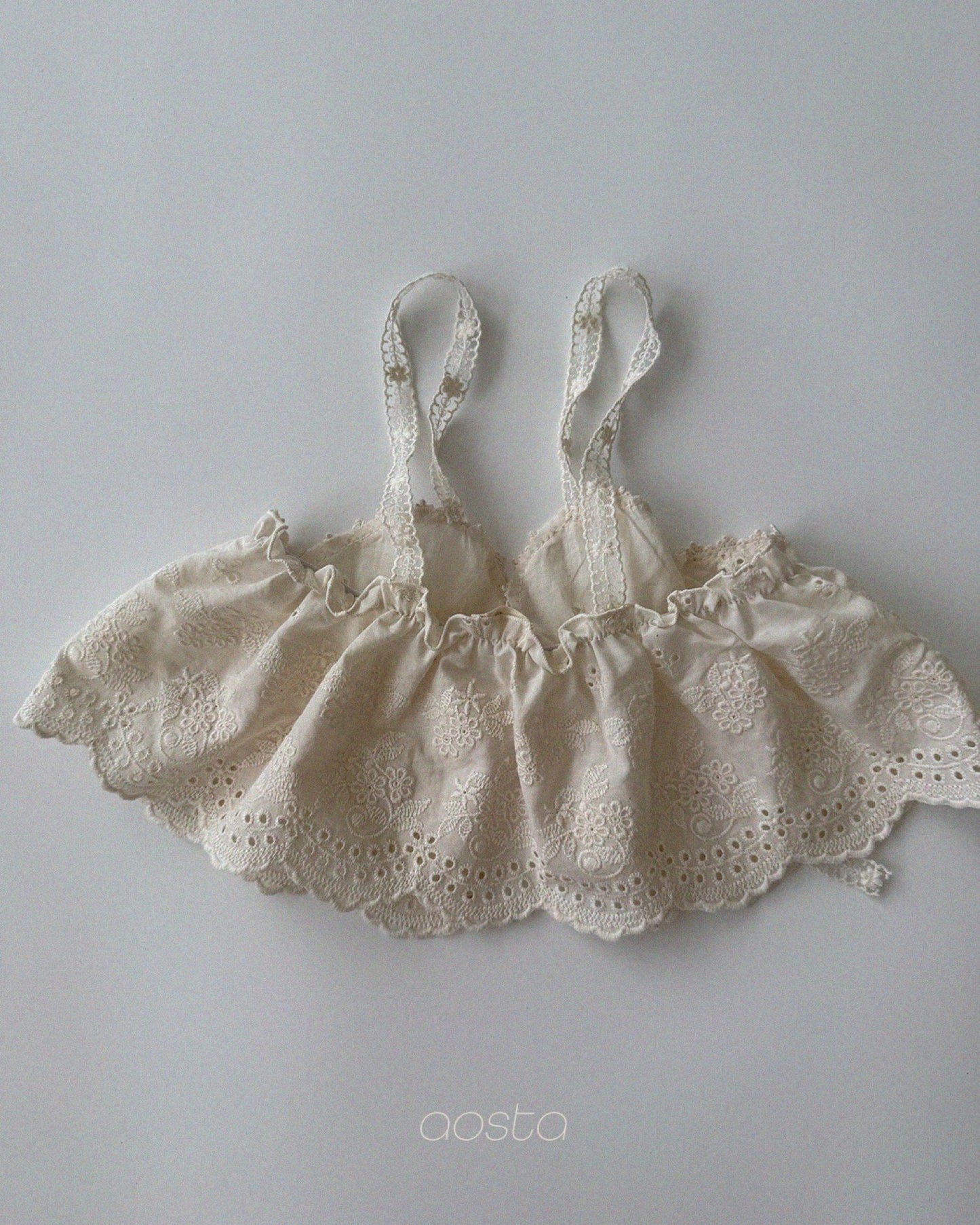 Aosta lace bustier