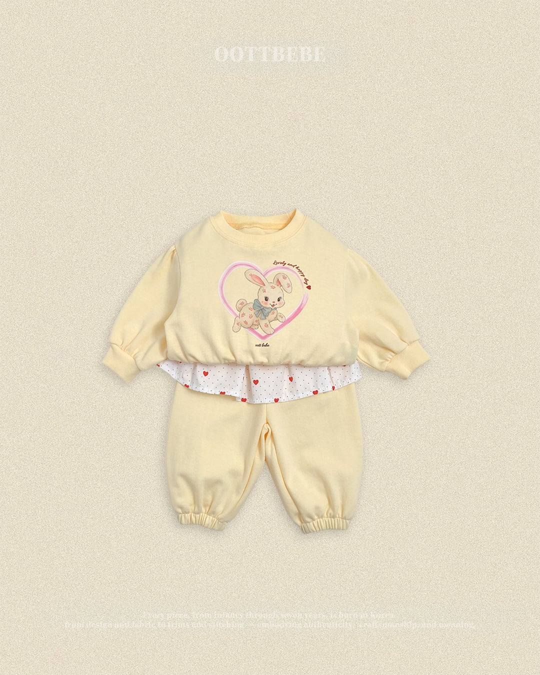 oottbebe cute bunny SET-UP (65-115cm)