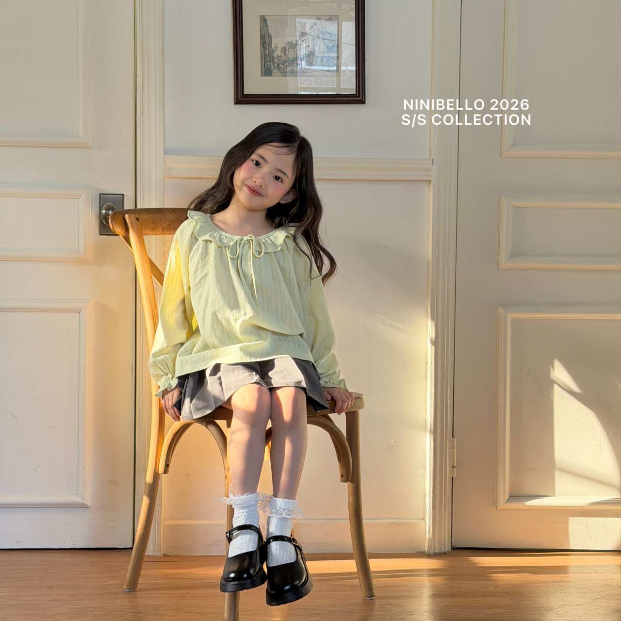 ninibello blossom blouse (80-130cm)