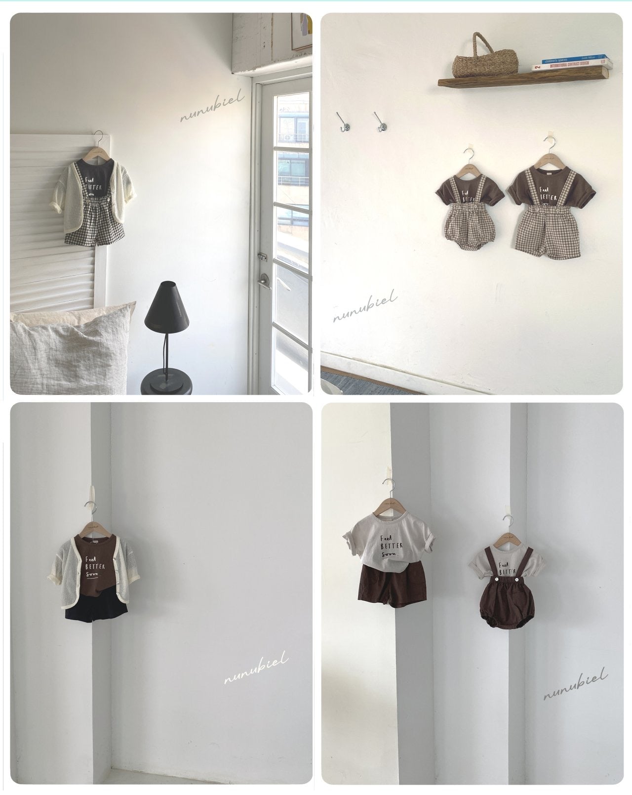 nunubiel bebe recycle t-shirts (3-18m)