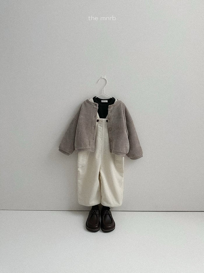minirobe bello ribbed cardigan (70-110cm)