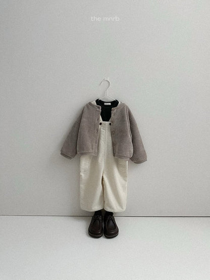 minirobe bello ribbed cardigan (70-110cm)