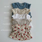 aosta Linen kang kang blouse (70-110cm)
