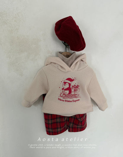 Aosta winter penguin hoodie (~70-115cm)