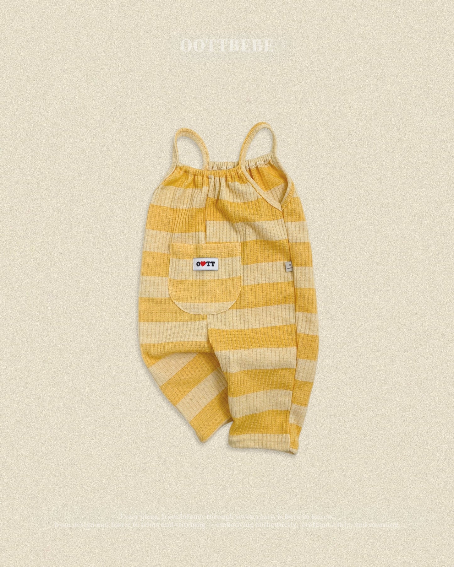 oottbebe bright stripe overall (65-115cm)