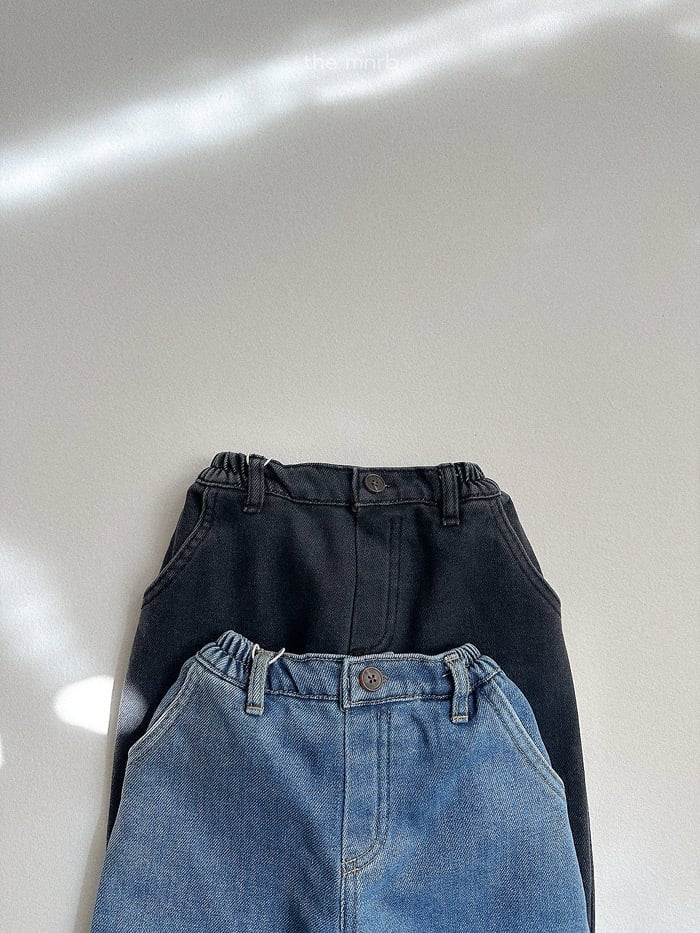 minirobe dart denim pants (75-110cm)