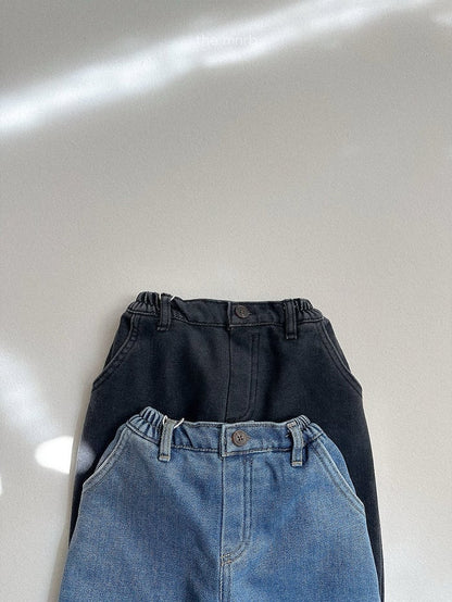 minirobe dart denim pants (75-110cm)