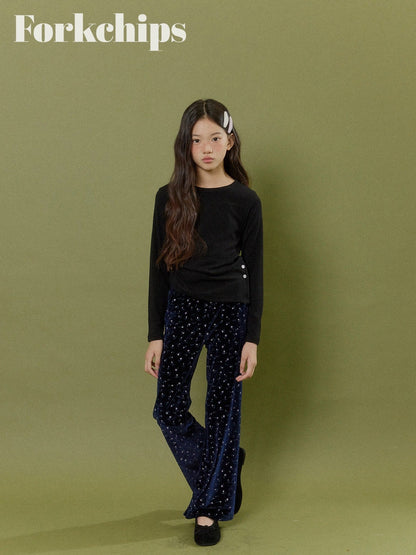 FORKCHIPS cocoa single t-shirt (95-160cm)