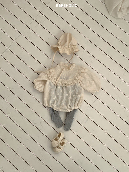 bebeholic bria lace suit (3-18m)