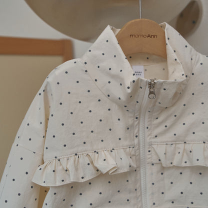 momoann dot zip up (90-140cm)