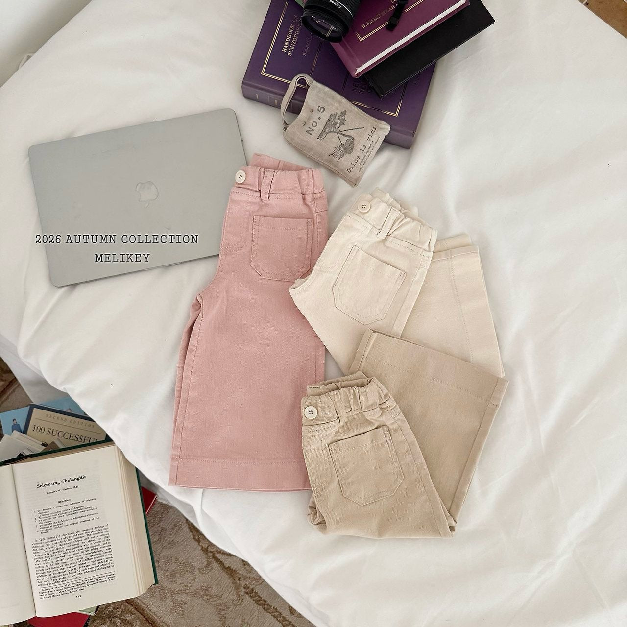 melikey cotton wide pants (~80-140cm)