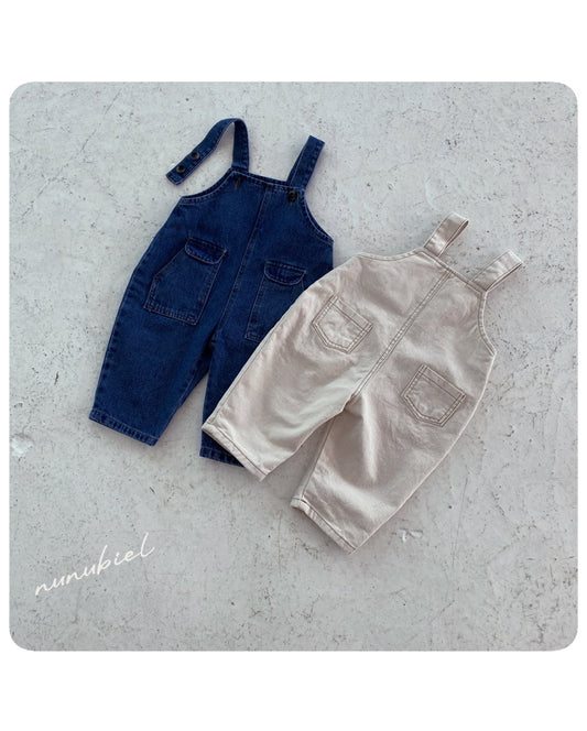 nunubiel pocket denim suspender (75-120cm)