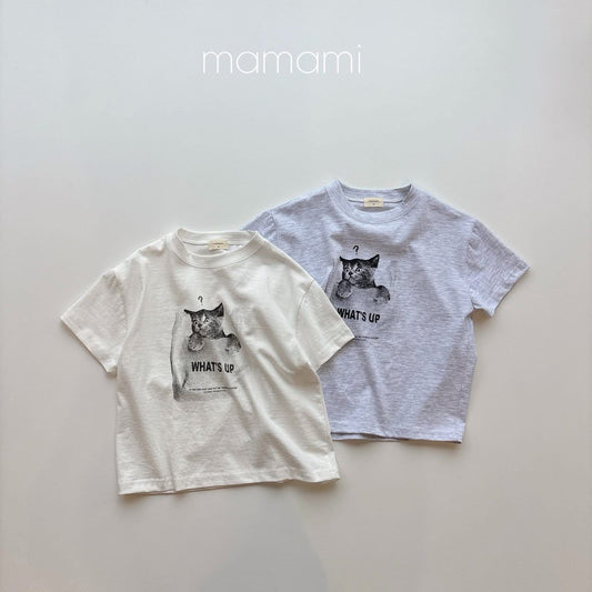 Mamami 親子款 - 問號貓咪tee (kids & adult )