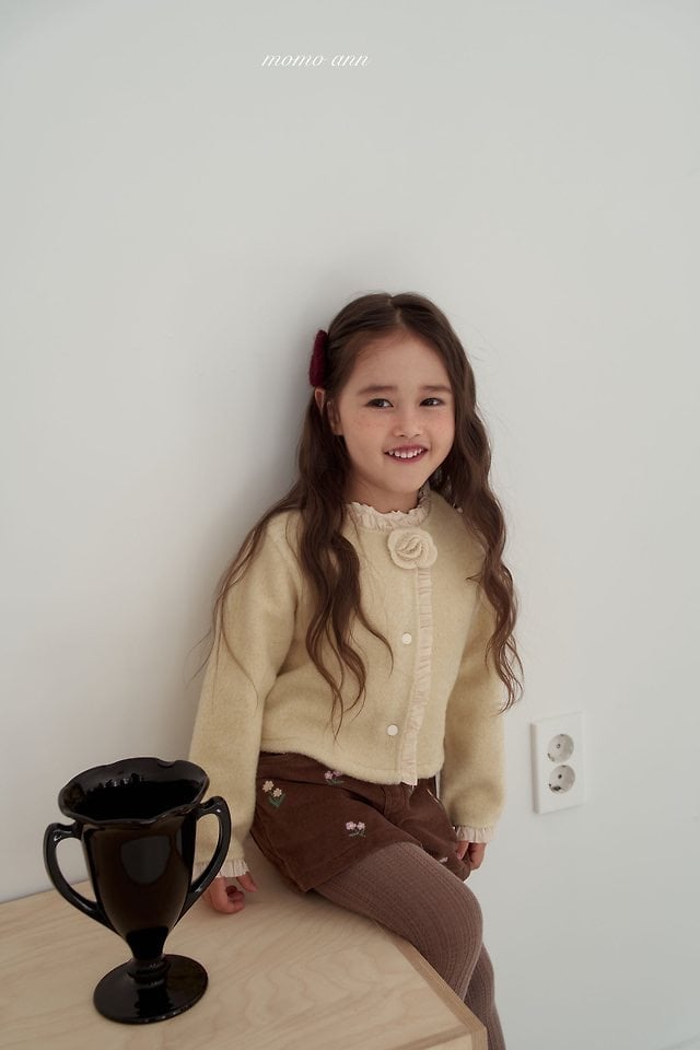 momoann corsage cardigan (90-130cm)