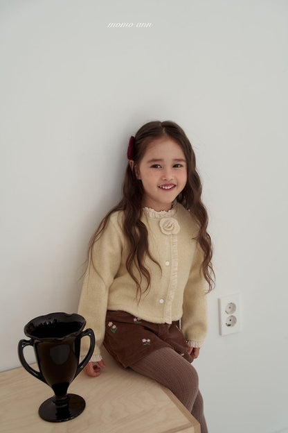 momoann corsage cardigan (90-130cm)