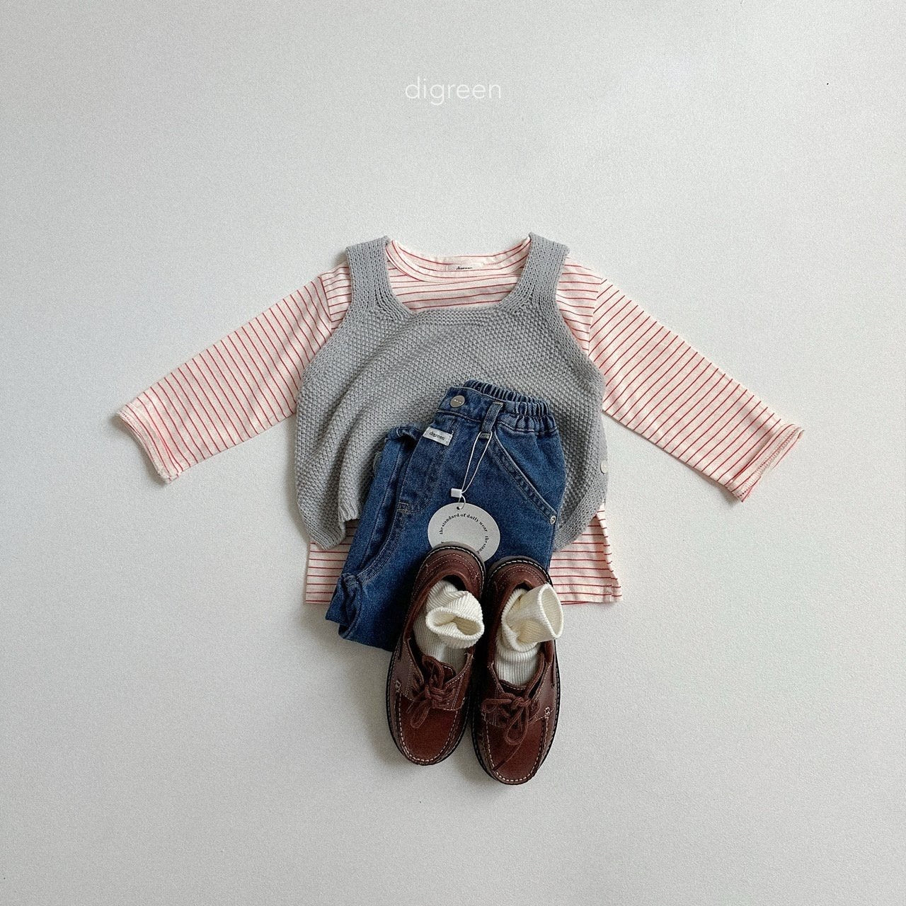 digreen basic st t-shirt (90-130cm)