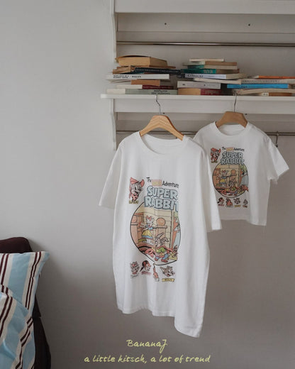 BANANAJ super rabbit t ( kids & adult )