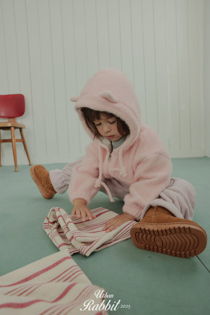 Urban Rabbit 連帽貓耳抽繩外套 (80-140cm)