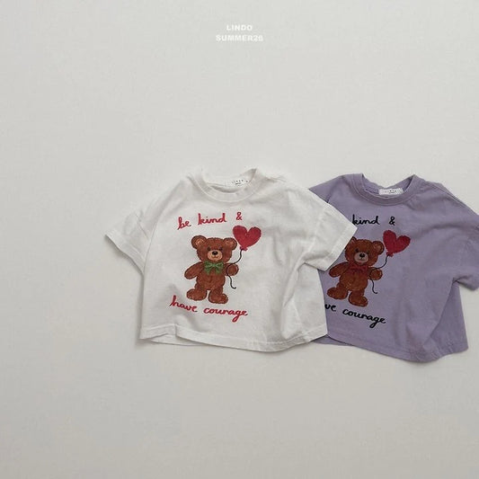 Lindo Bloom Bear T-shirt (85-125cm)