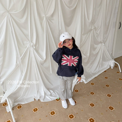 ninibello london patch hoodie (80-130cm)