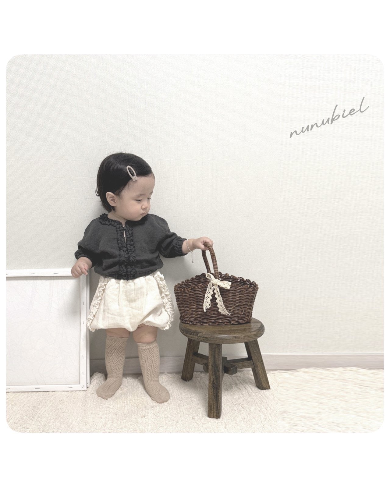 nunubiel bebe dofle blouse (3-18m)