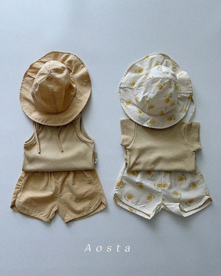 Aosta everyday sleeveless tee (~70-115cm)