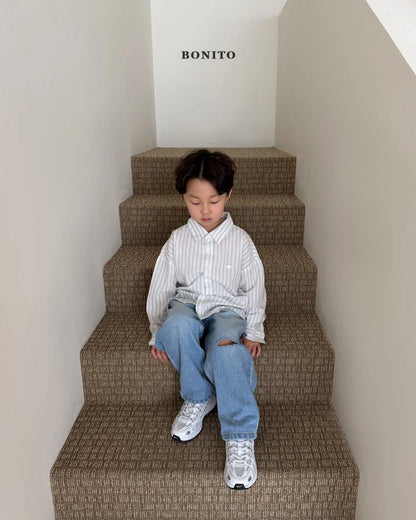 Bonito Damage Denim Pants (~80-140cm)