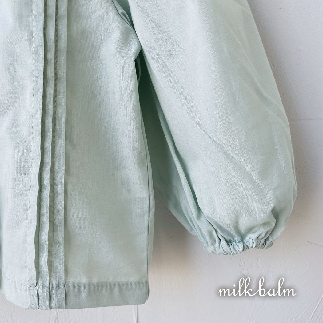 milkbalm jasmine pintuck blouse (75-125cm)