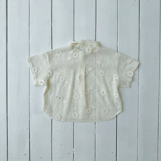 ELLYMOLLY flower resort shirt (90-145cm)