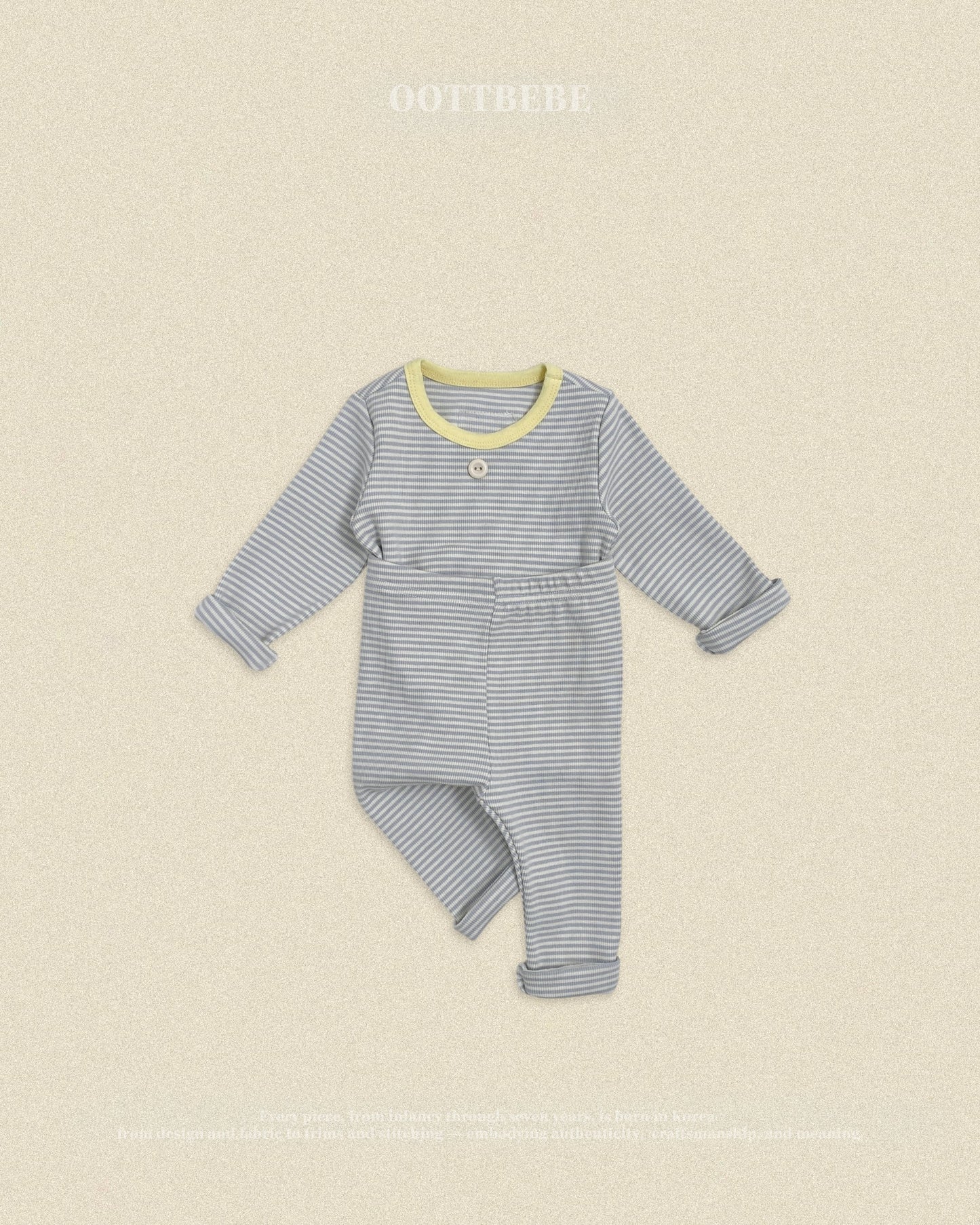 oottbebe vanilla latte room wear (65-115cm)