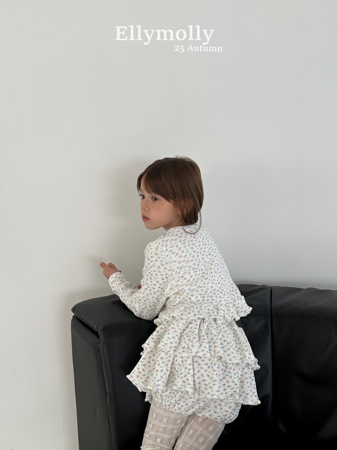ELLYMOLLY girl waffle pants (90-145cm)