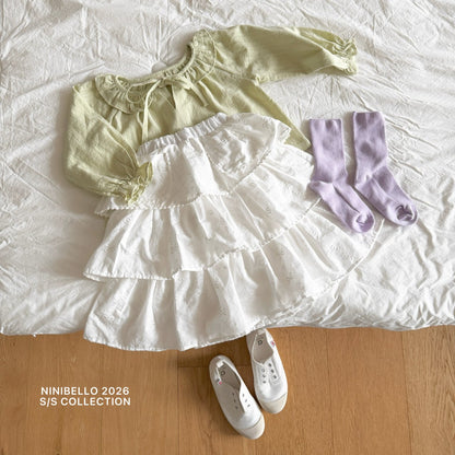 ninibello cupcake long skirt