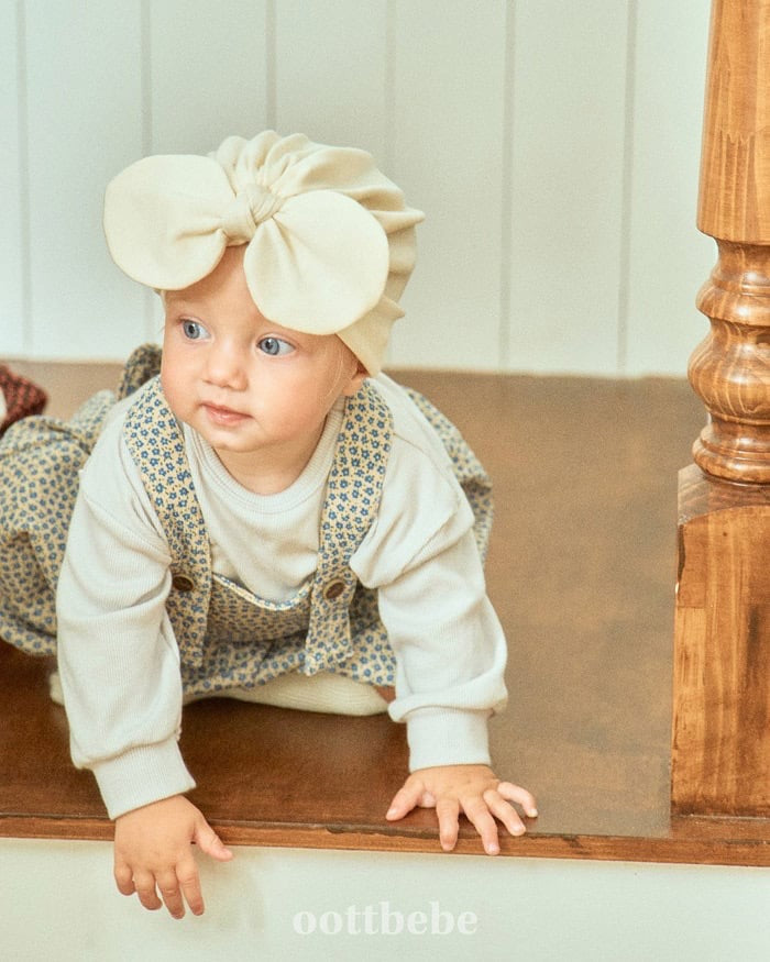 oottbebe creamy shibori tee(3-12m)