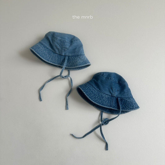 denim bucket hat