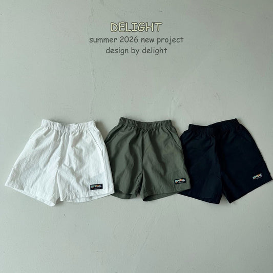 Delight 透薄小標休閑短褲 (85-148cm)