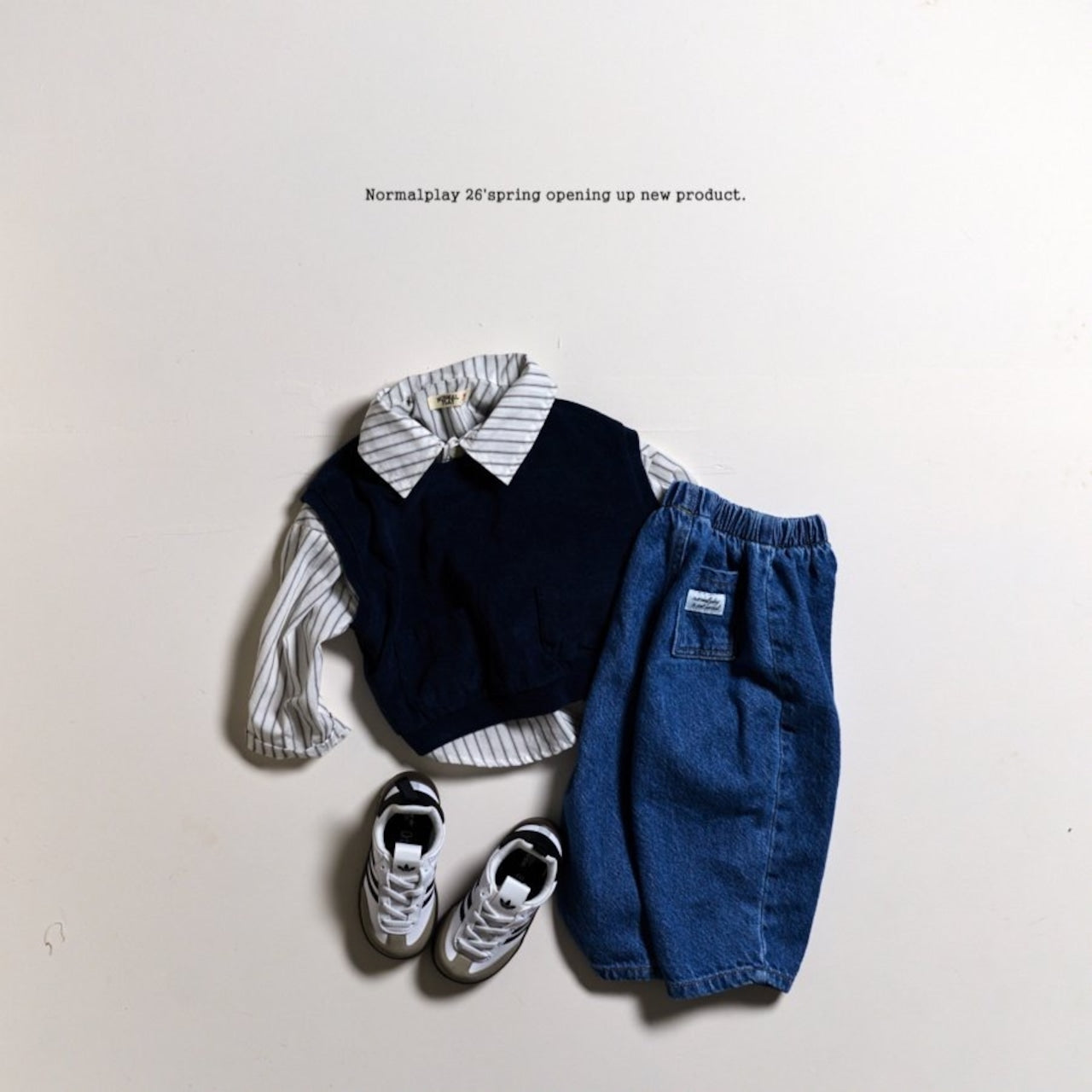 normalplay fluffy denim (75-140cm)