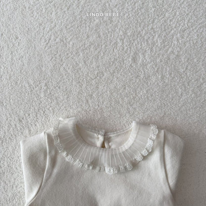 LINDO cozy frill tee(3-18m)