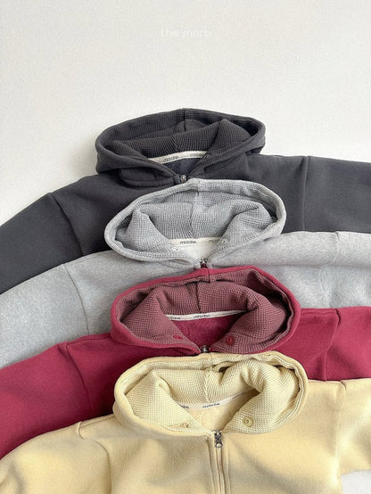 minirobe barrel hood zip-up (75-110cm)