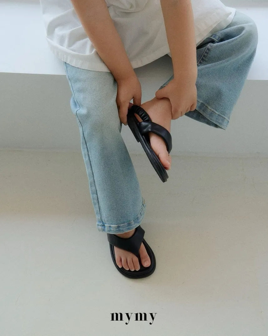 澎澎人字帶涼鞋 (14-20cm)