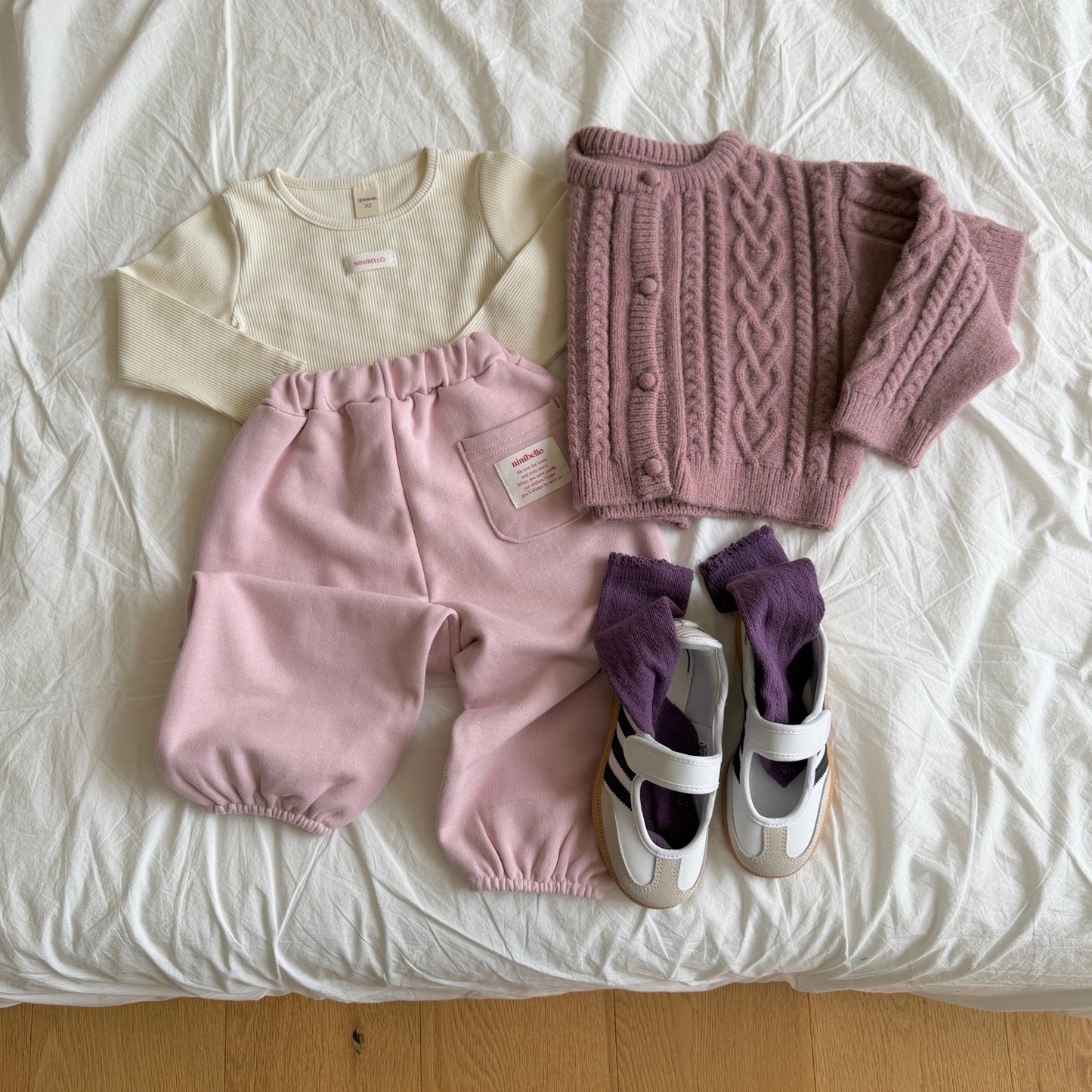 ninibello mob knit cardigan (90-125cm)