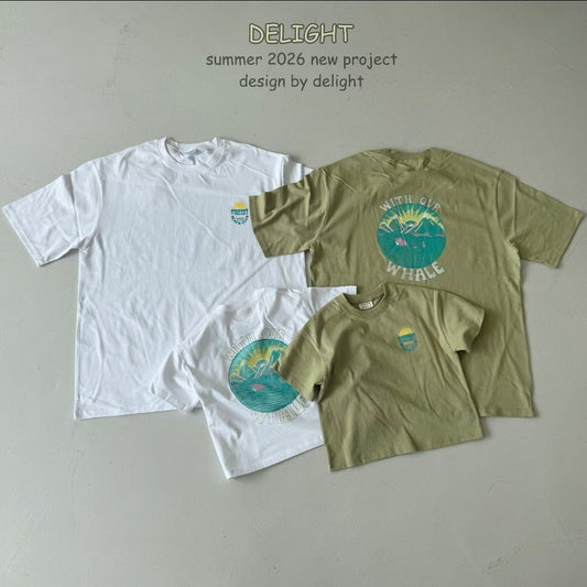 Delight 親子款山河Tee (85-148cm)