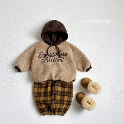 Vivid 暖笠笠Butter抽繩上衣 (75-135cm)